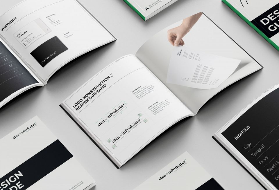 Designmanual - Clea Advokater