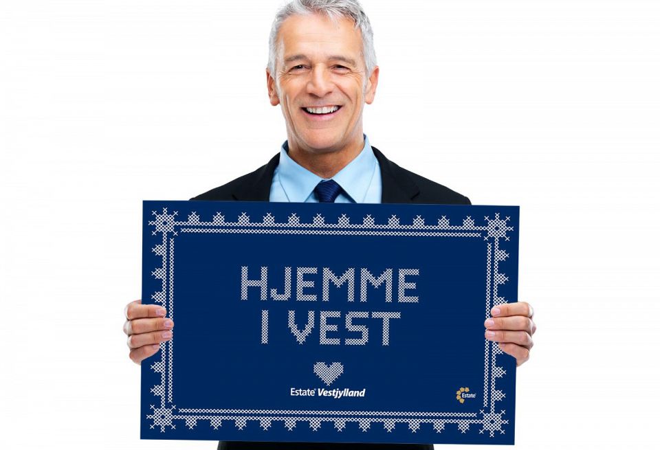 Logo og branding - EstateVestjylland - Hjemme i vest