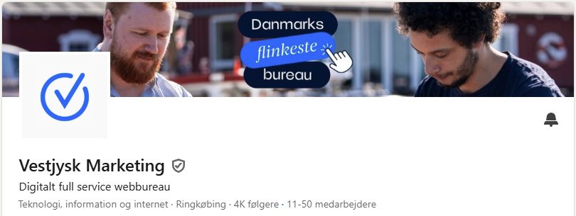 Vestjysk Marketing LinkedIn coverbillede