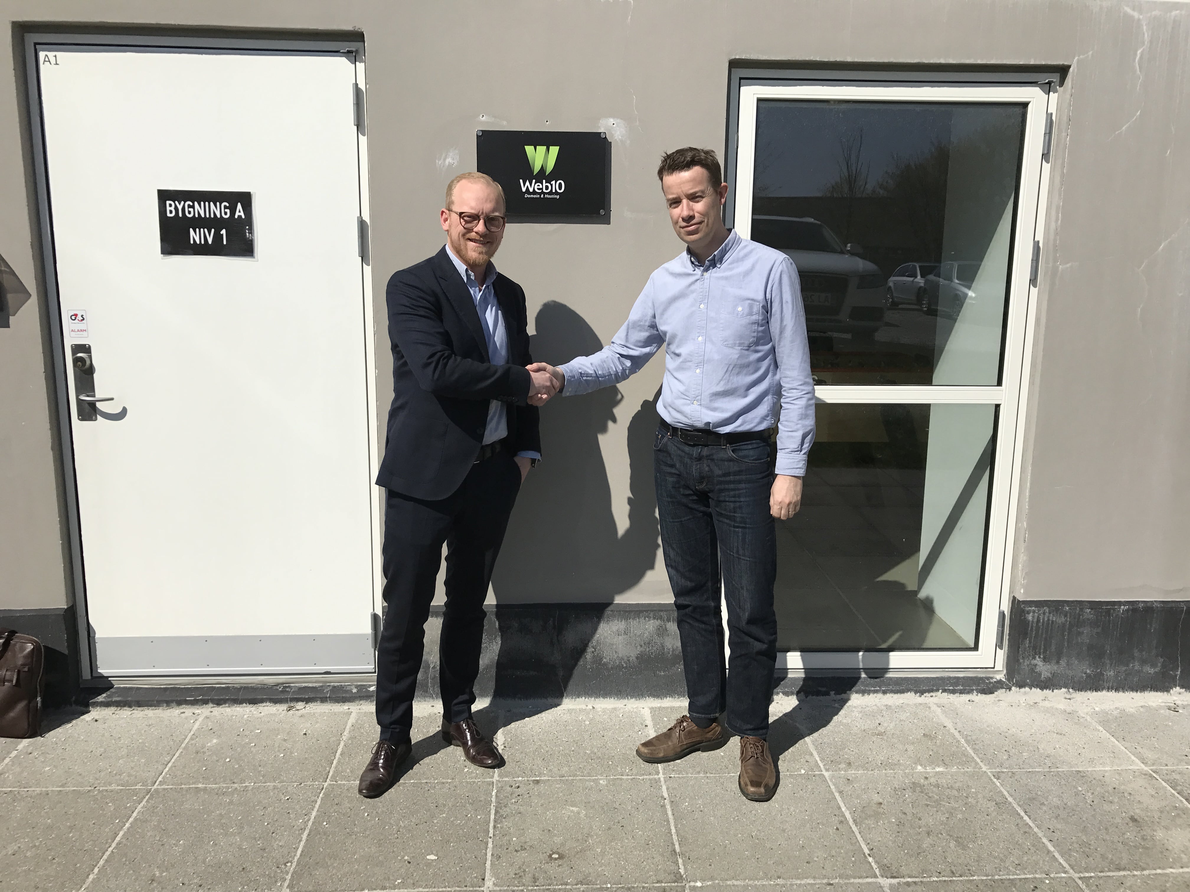 Overtag af portefølje med hjemmesider og webshops