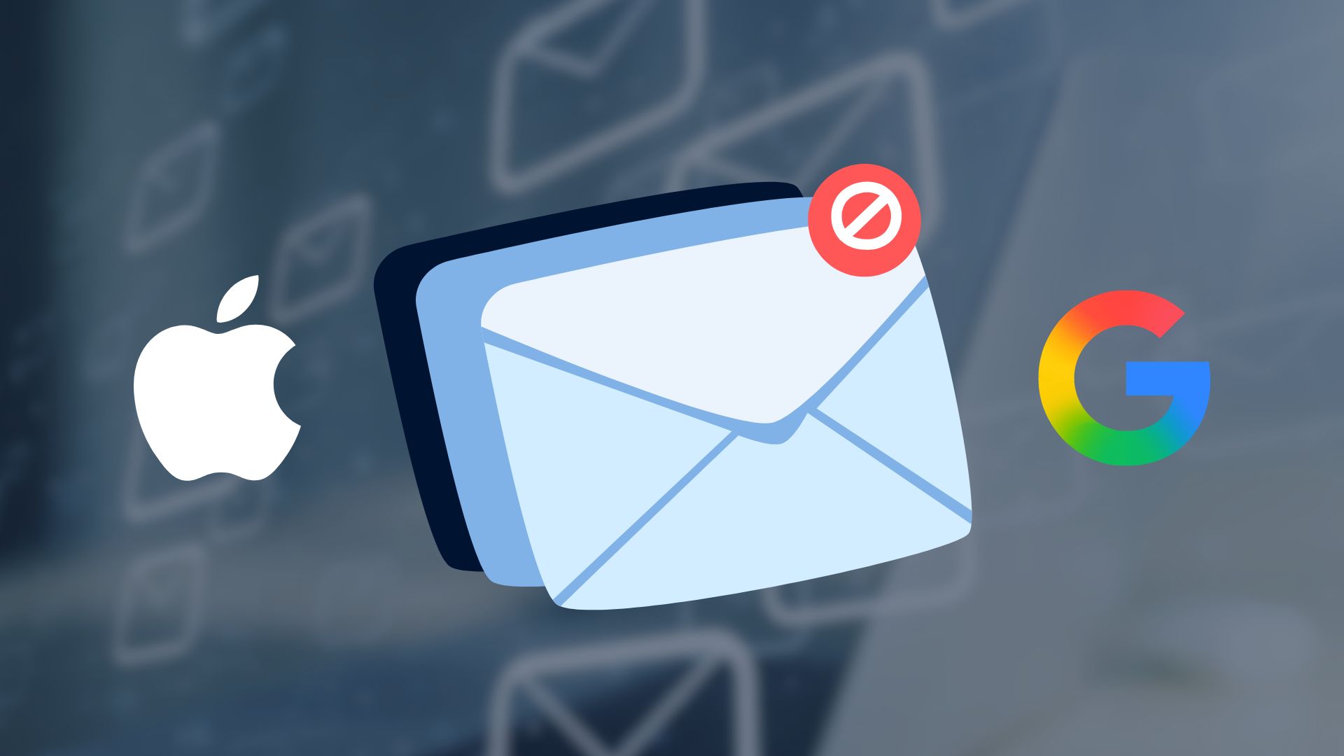 Et billede af et brev med et rødt et tal, der skal symbolisere en ulæst e-mail i din indbakke.